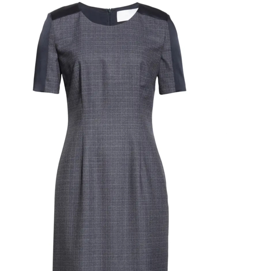 Nwt Boss Virgin Wool Business Dress